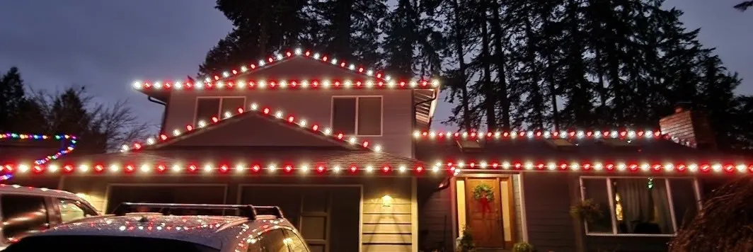 Beautiful Christmas lights display