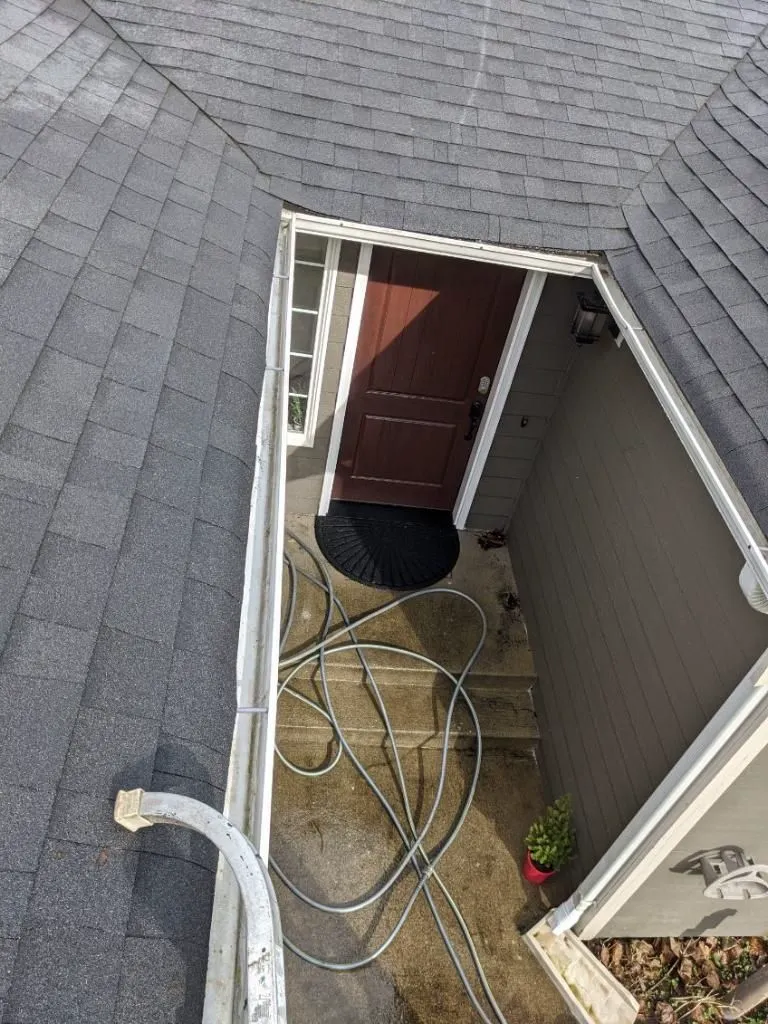 Spotless gutters ready for rain